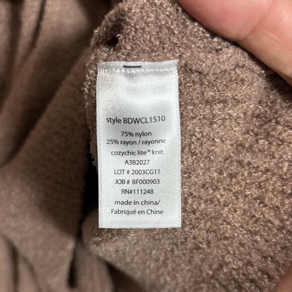 Barefoot Dreams CozyChic Lite 2X Ballerina Wrap Side Tie Cardigan BDWCL1510 - Picture 6 of 7